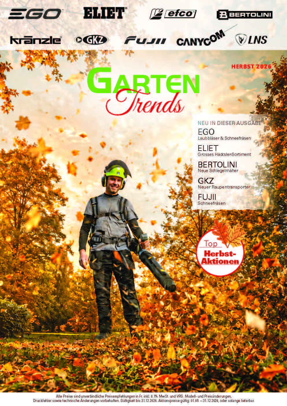 GartenTrends Herbstflyer 2026